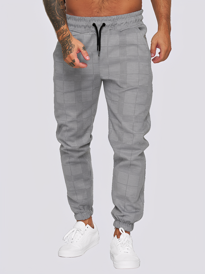 Jaeden - Pantalon élégant à carreaux pour hommes