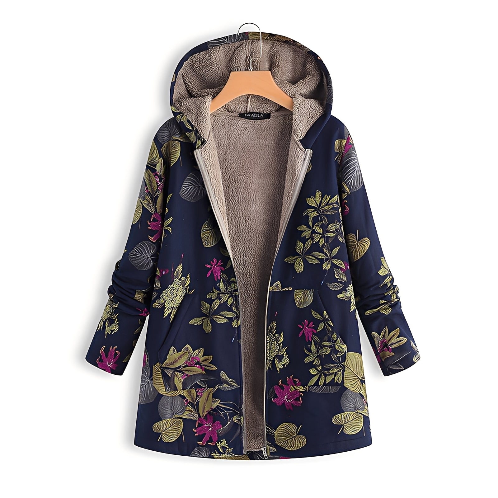 Kayla - Sweat à capuche vintage pour femme