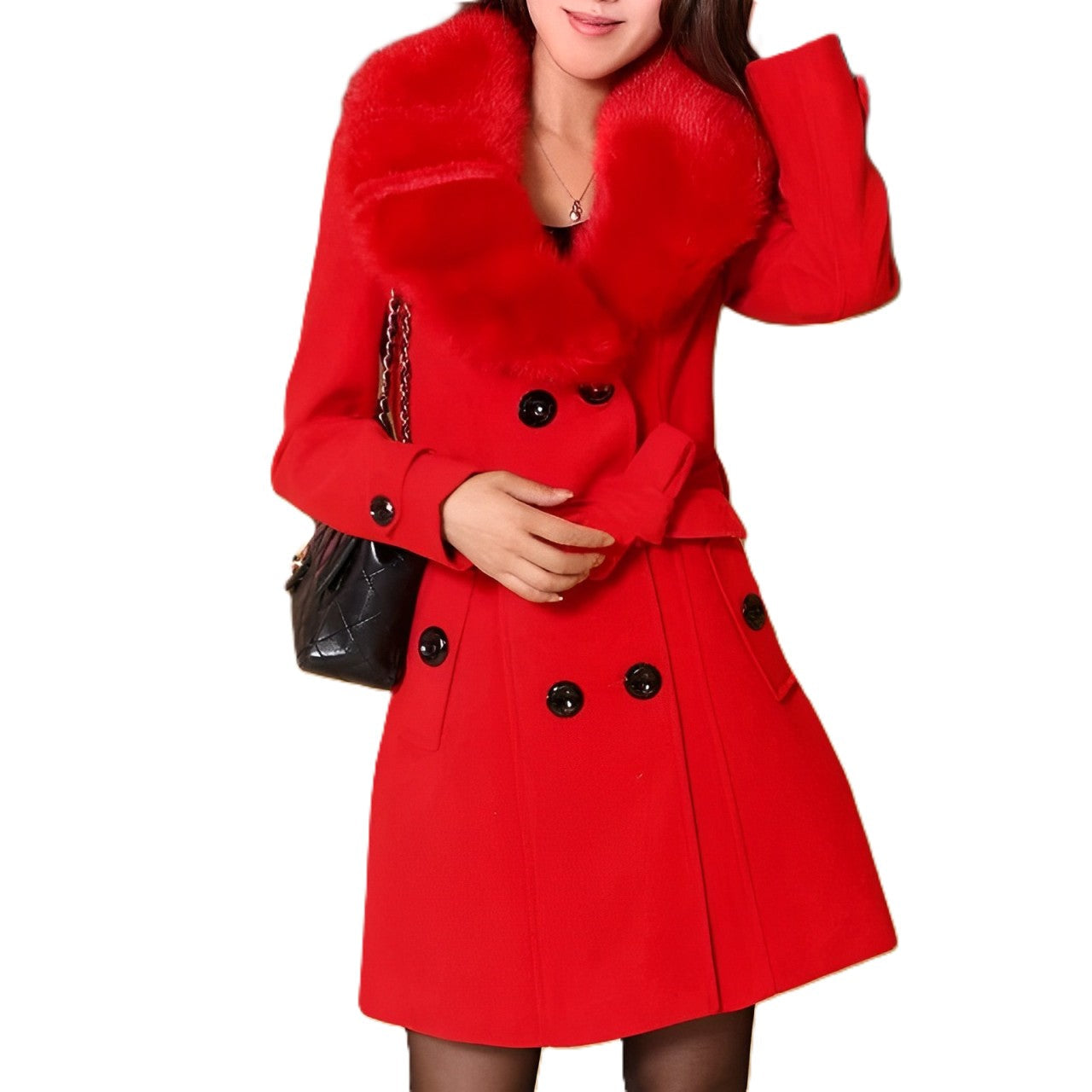 Rachel - Manteau en laine chaud et raffiné