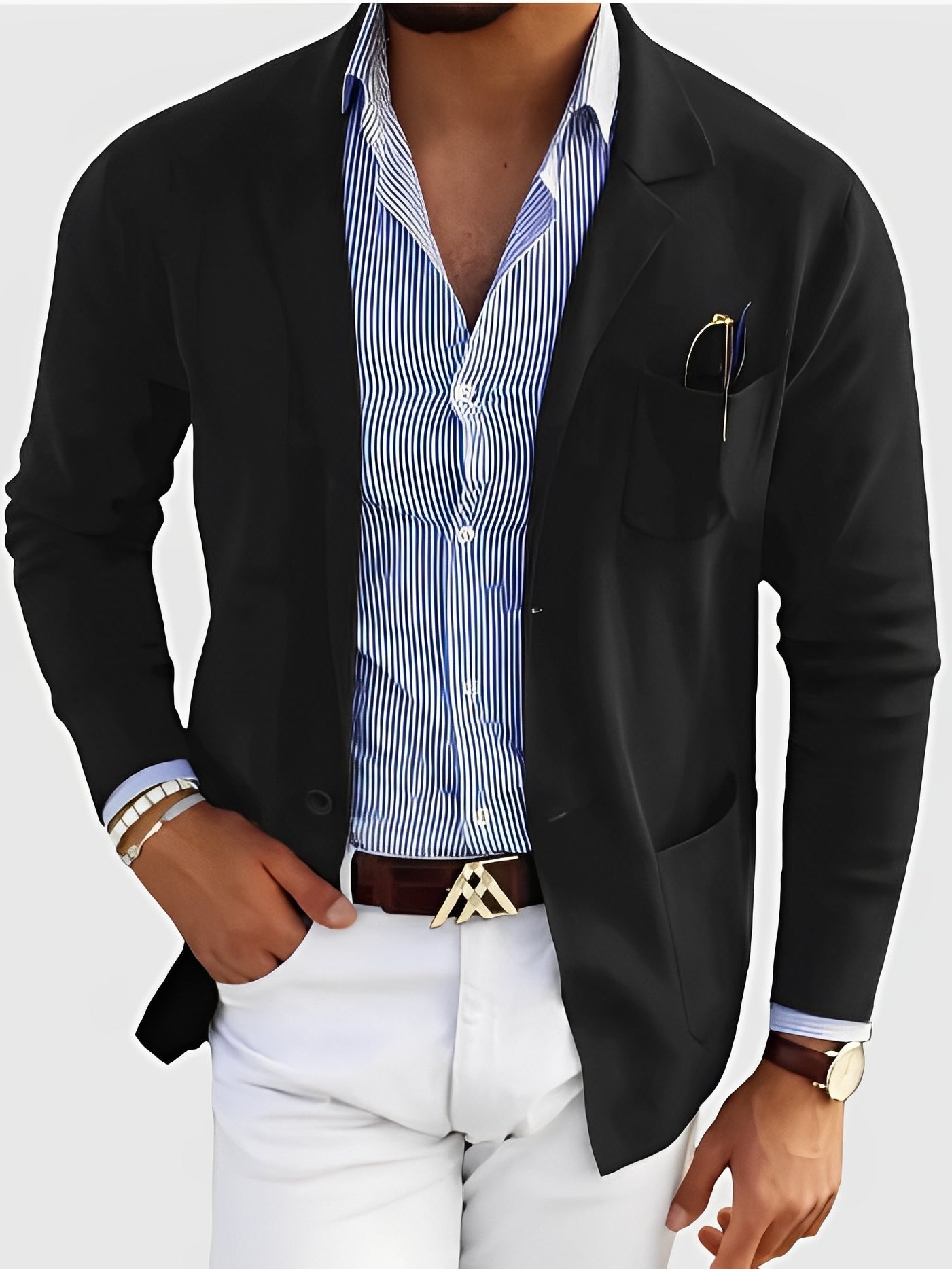 Jordan - Veste stylée avec poches pour hommes