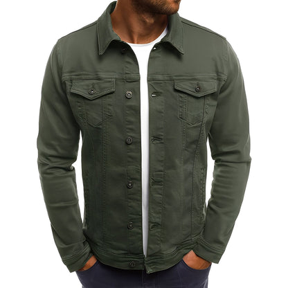 Steven - Veste en denim à la mode avec poches pour hommes