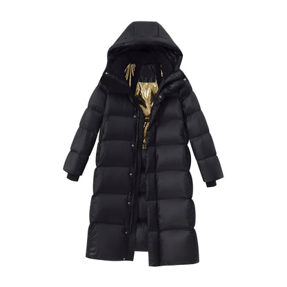 Mildred - Long manteau en doudoune décontracté pour femme