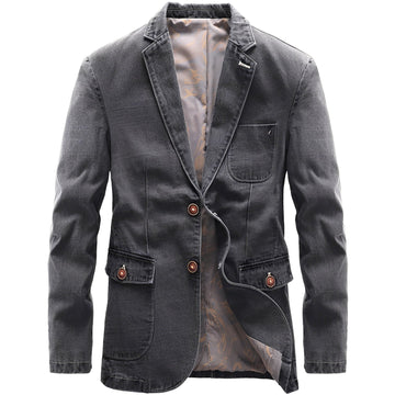 Nichols - Veste en Denim Décontractée