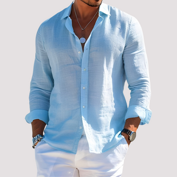 Dale – Chemise à manches longues pour hommes – Décontracté et décontracté