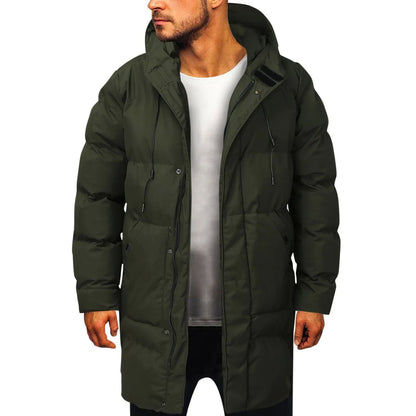 Darrel - Manteau parka chaud et long pour hommes