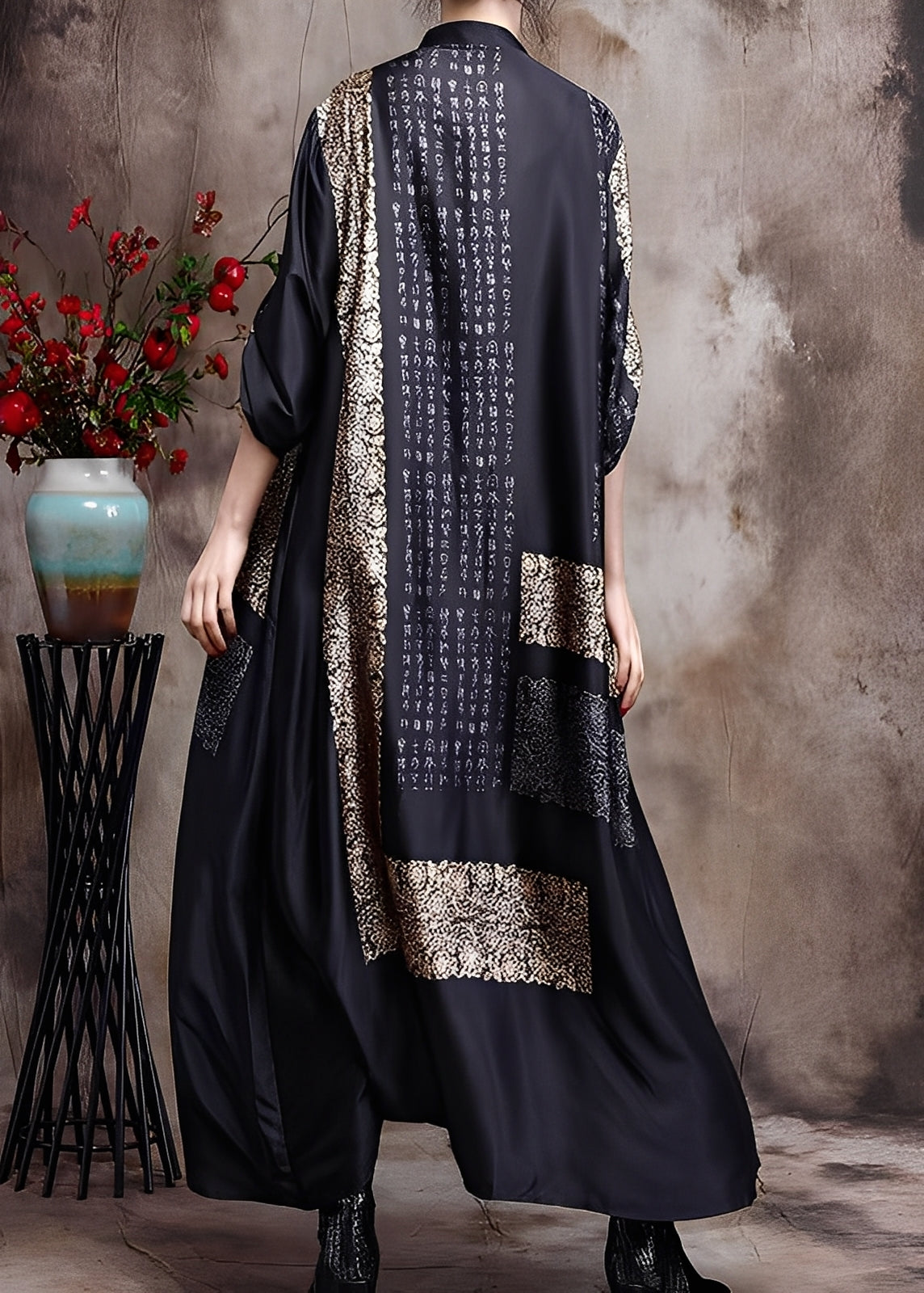 Collins - Longue robe chic avec imprimé pour femmes