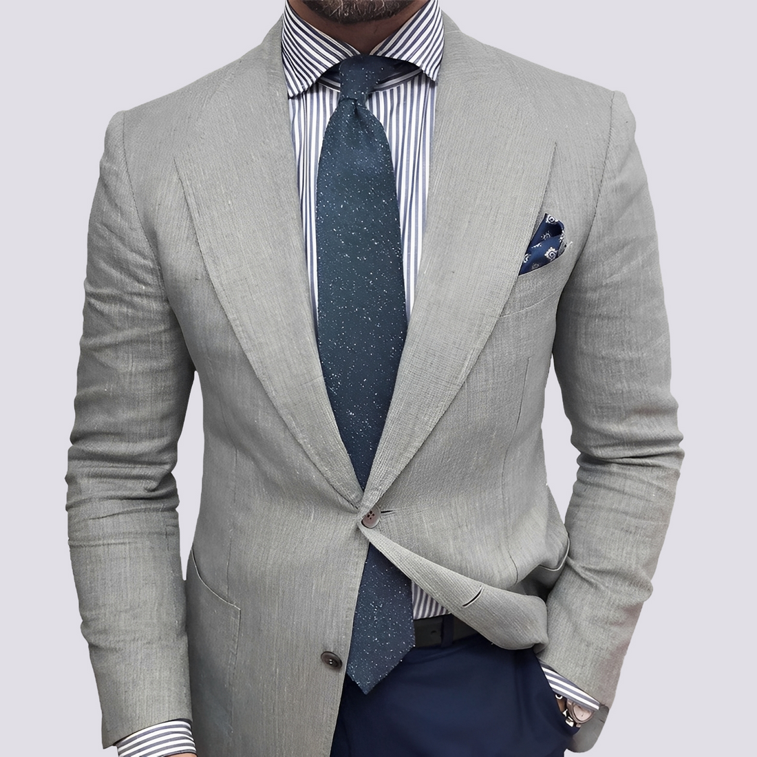 Tristan – Veste de costume pour hommes – pour occasions festives