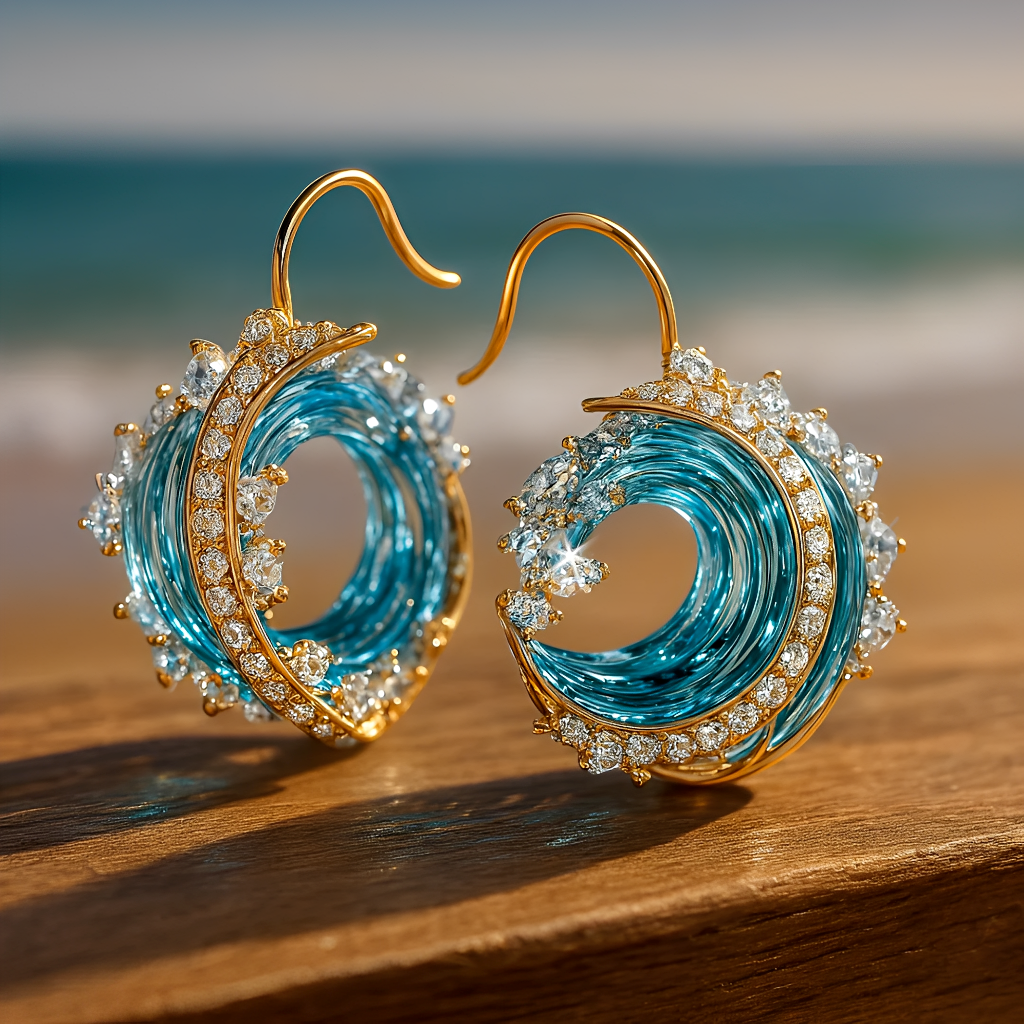 Carmina – Boucles d'oreilles Vote de l'Océan