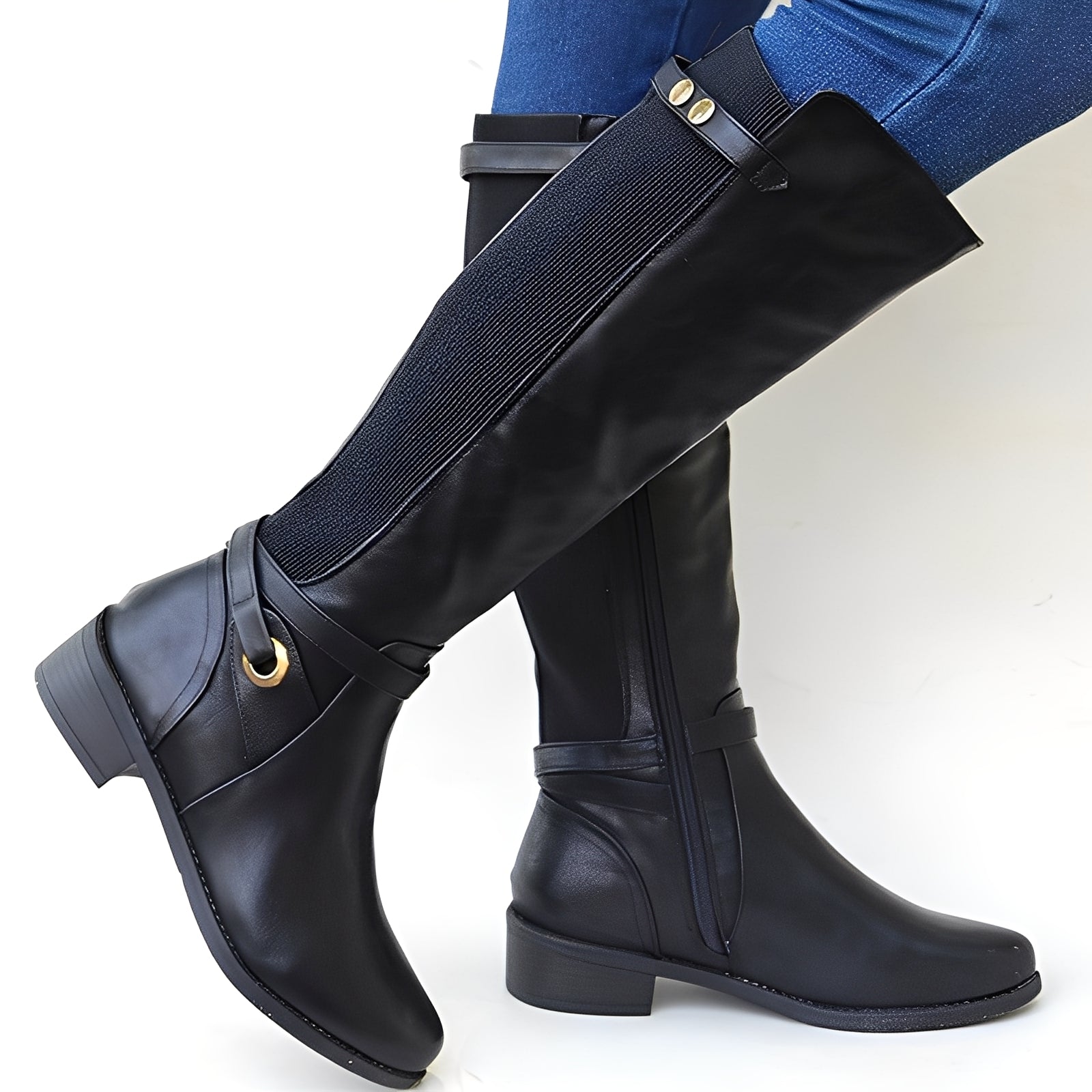 Megan - Bottes classiques et robustes pour femmes