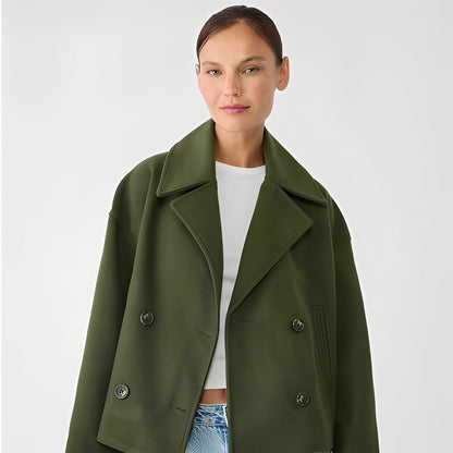 Abegail - Blouson court ample et décontracté pour femmes