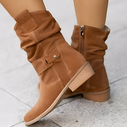 Celestine - Jolies petites bottines à bout rond pour dames