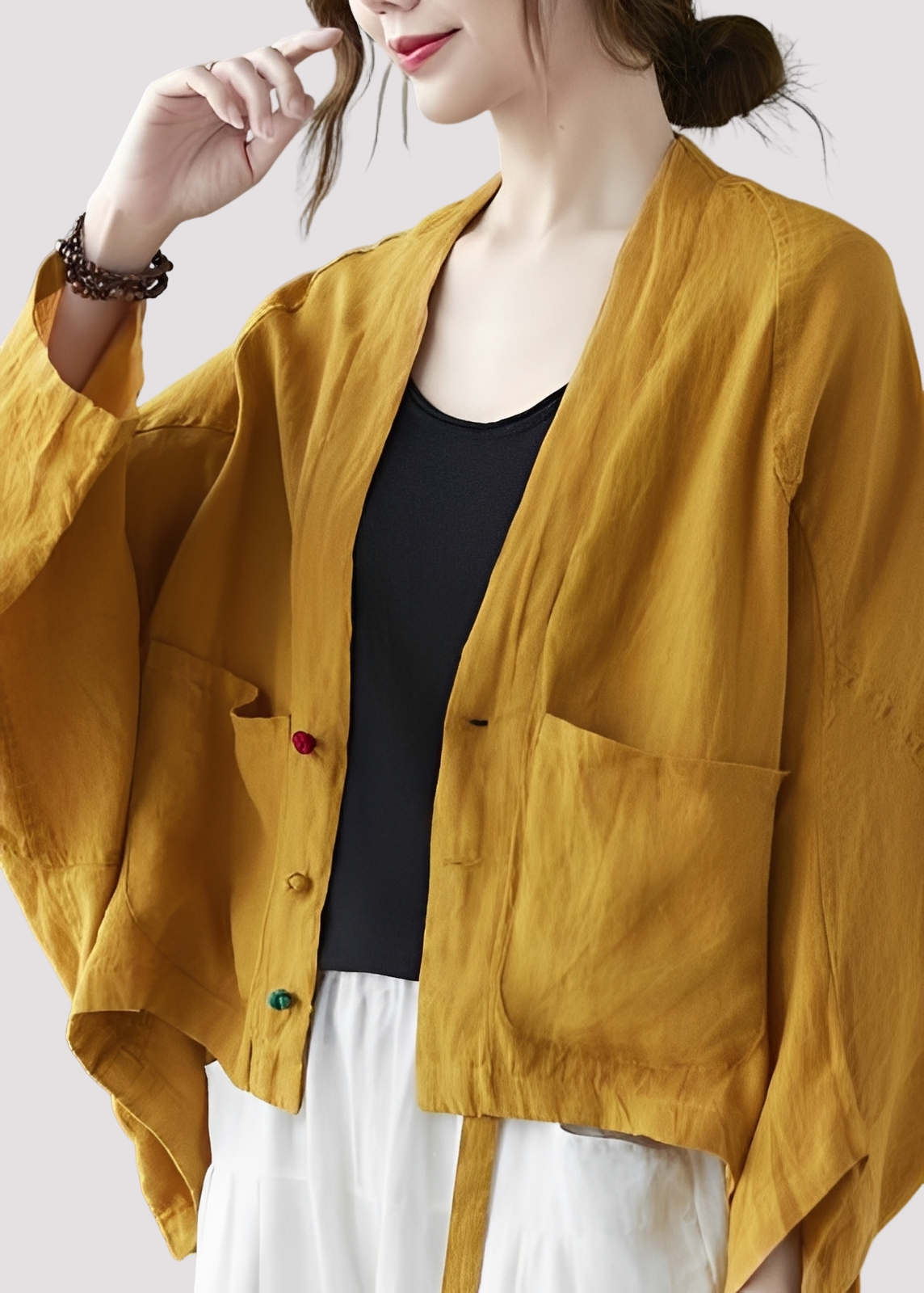 Tilly - Cardigan ample décontracté avec poches pour femmes