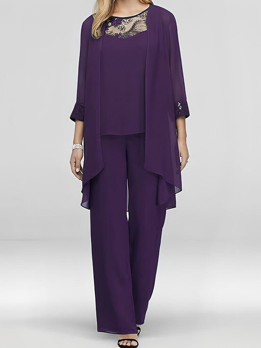 Nathalie - Three-piece set for women, elegant and refined