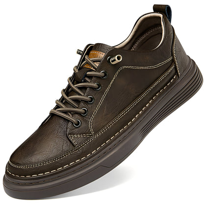 Damion - Baskets Classiques en Cuir pour Hommes