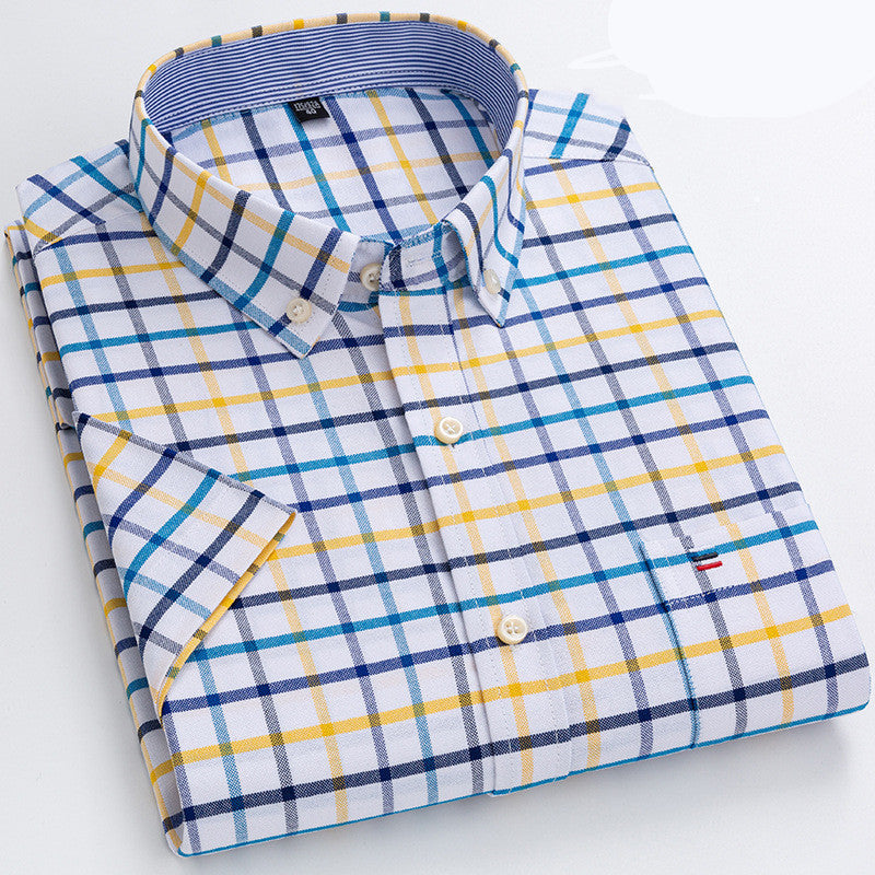 Desmond - Chemise relax et douce avec poche poitrine pour hommes