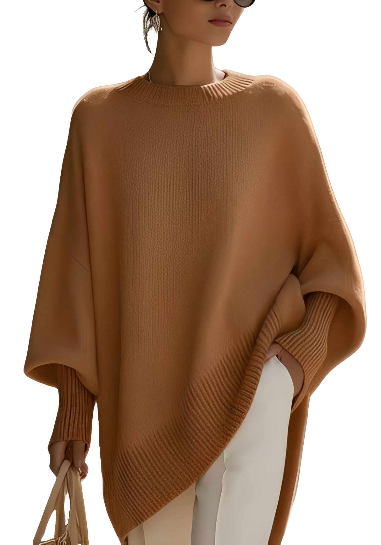 Pamella - Elegant and loose cashmere sweater for women