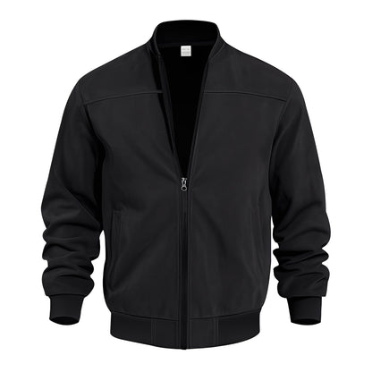 Easton - Blouson en daim pour hommes, classique et chic
