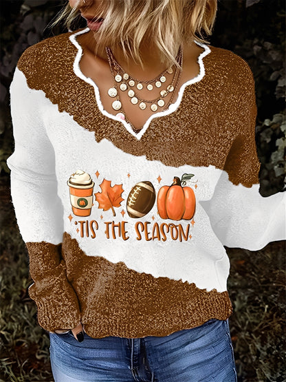 Esme - Long-sleeved fleece sweatshirt for women