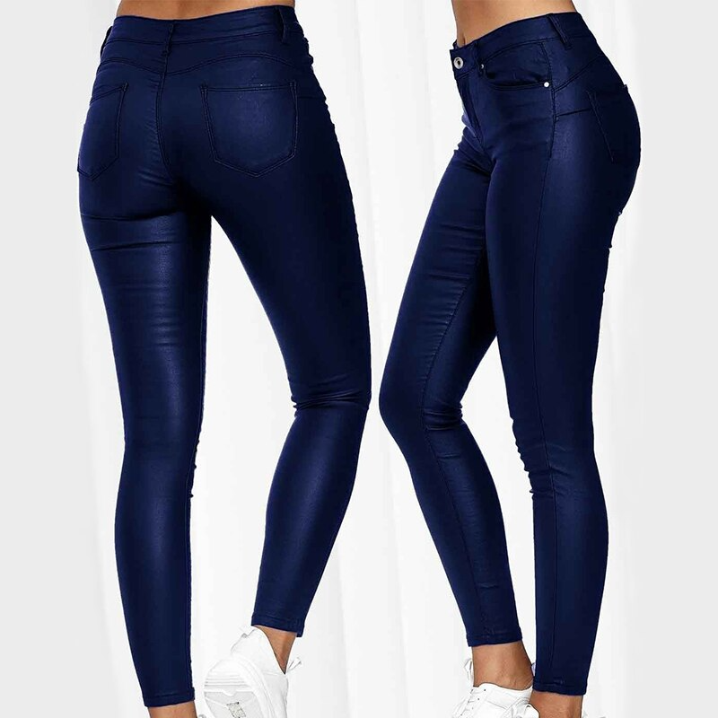 Dina – Pantalon en cuir souple