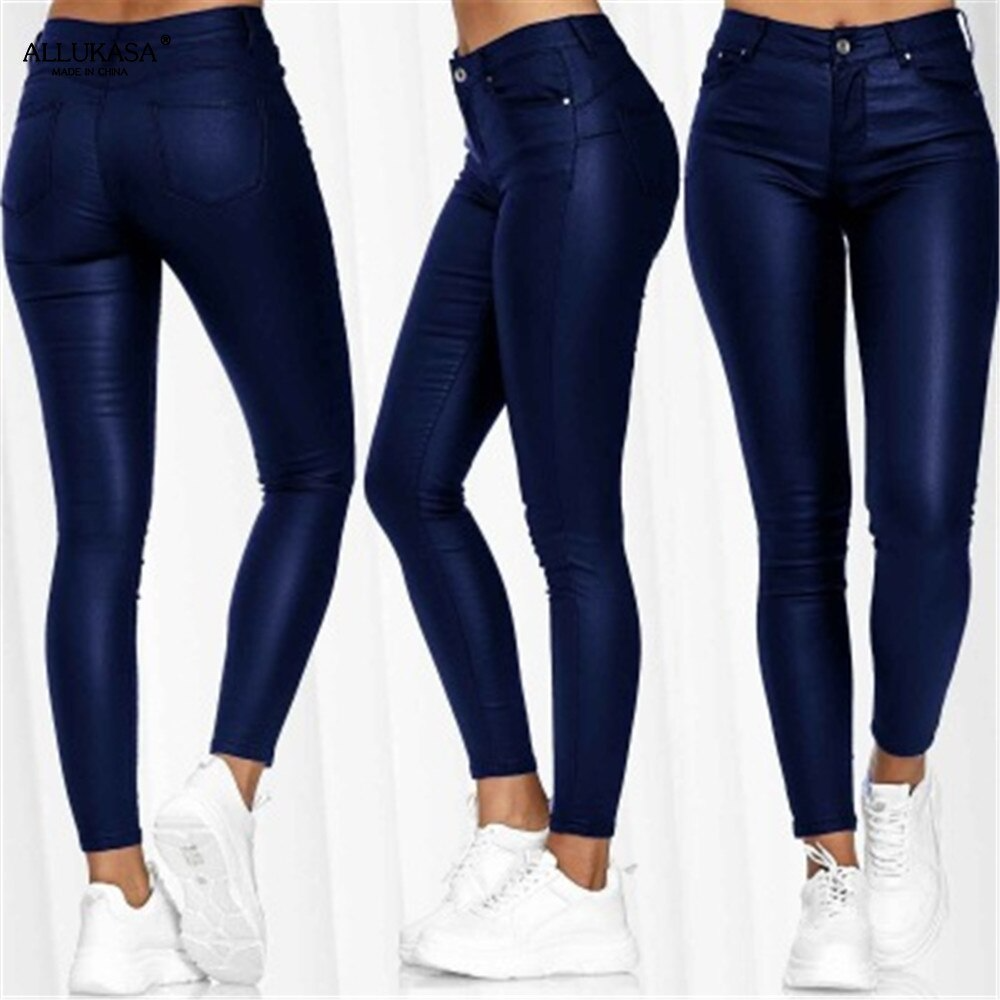 Dina – Pantalon en cuir souple