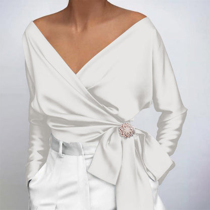 Alayah - Light silk blouse for summer