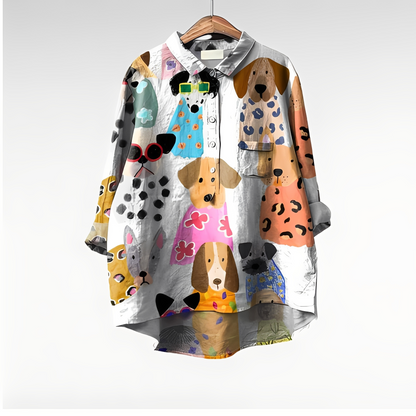 Eyden - Elegantes Hemd mit langen Ärmeln für Damen