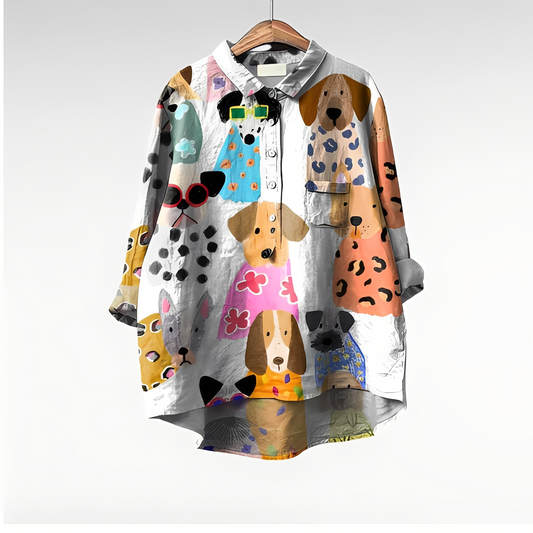 Eyden - Elegantes Hemd mit langen Ärmeln für Damen