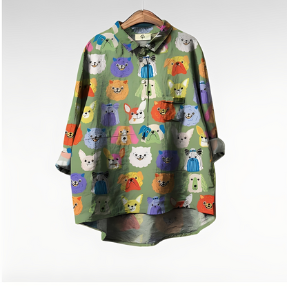 Eyden - Elegantes Hemd mit langen Ärmeln für Damen