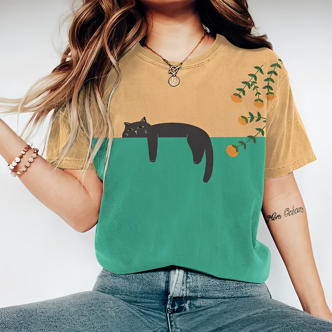 Nadine - Un t-shirt tendance et élégant pour femme
