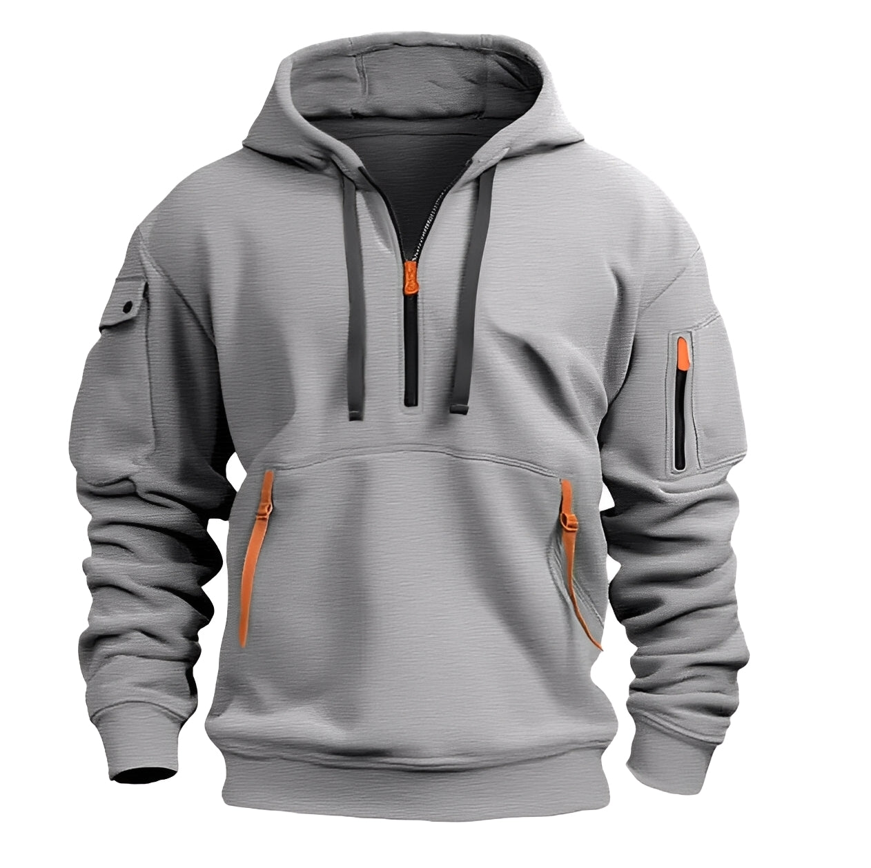 Burton - Hoodie moderne avec demi-fermeture éclair
