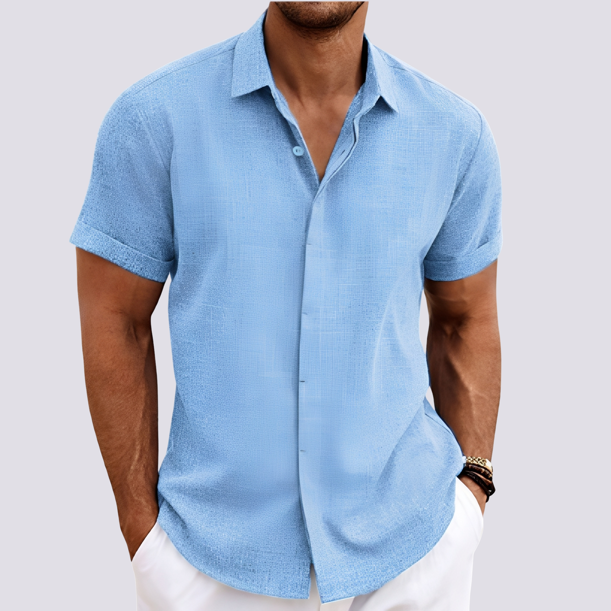 Jamie – Chemise pour homme – décontractée et confortable