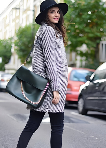 Pamelia - Manteau long moderne pour femmes