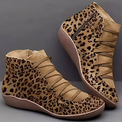 Emma - Chaussures de détente en cuir confortables pour femmes