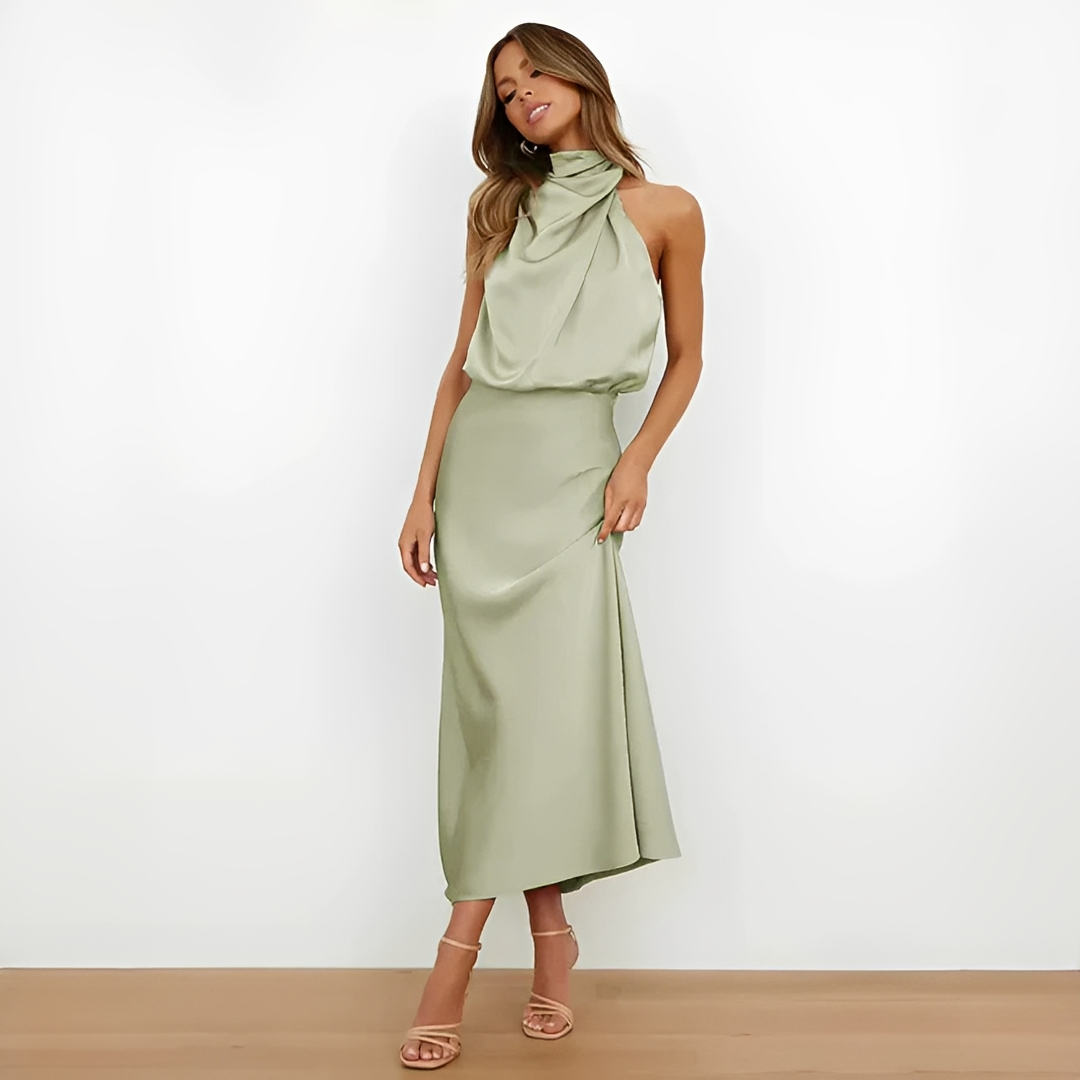 Malaika - Robe midi chic