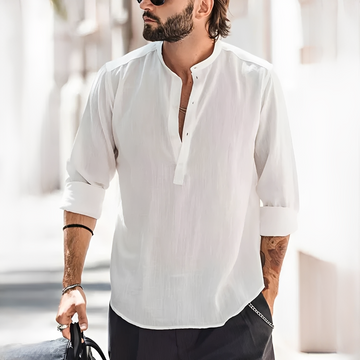 Enrico - Chemise homme d'été, légère et à la mode