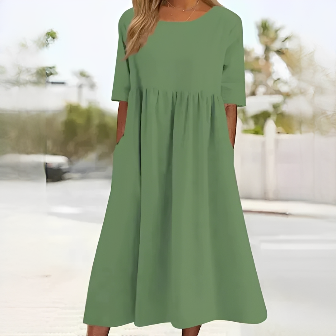 Ivanna - Robe d'été simple pour femmes