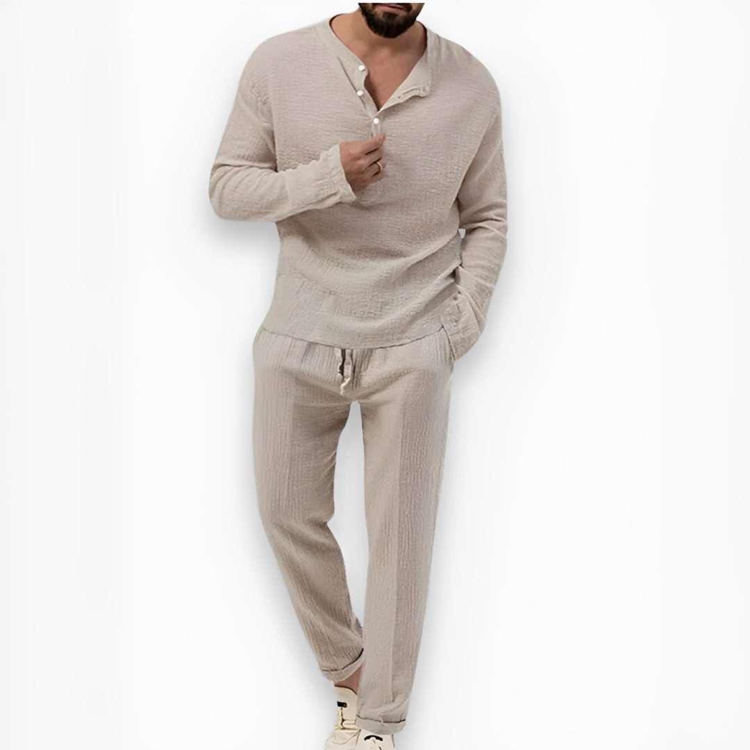 Eduard - Ensemble été pour homme avec pantalon et haut