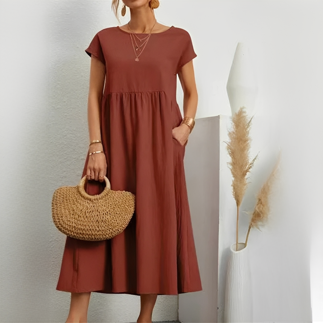 Ginovie - Robe d'été chic pour femme