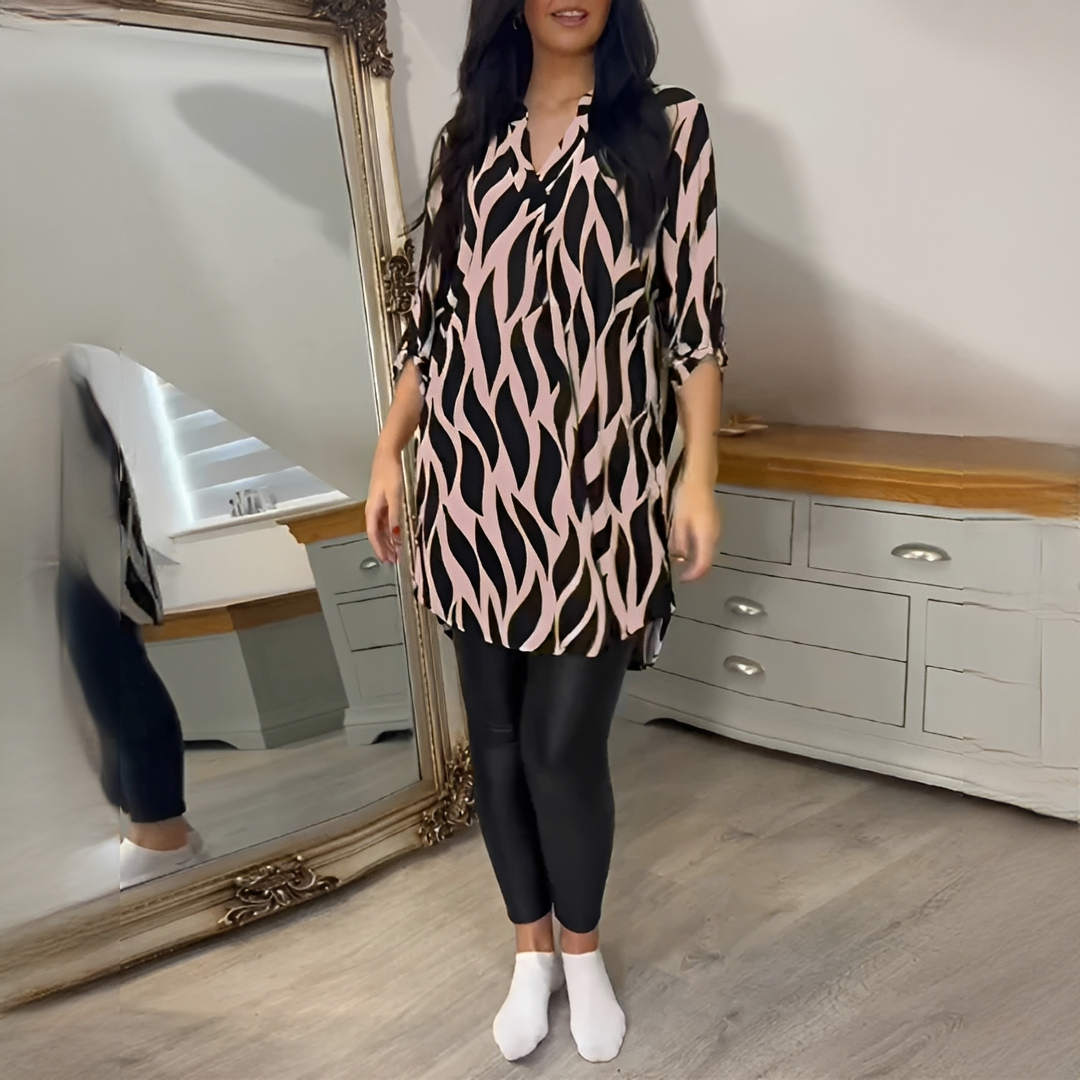 Desiree - Blouse chic à col en V