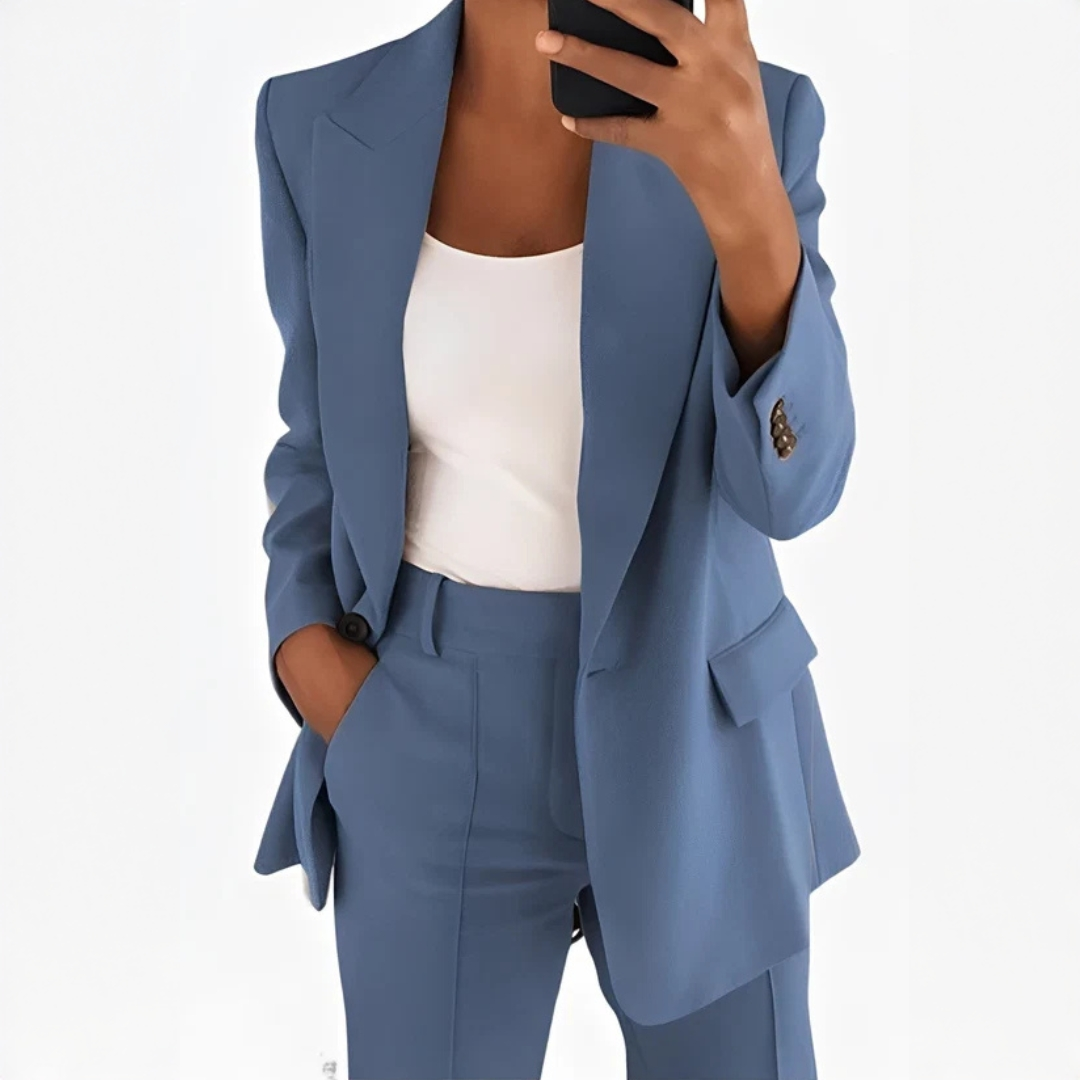 Muriel - Ensemble tailleur-pantalon élégant et chic