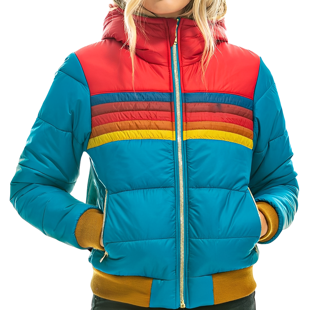 Pauleen - Veste à fermeture éclair élégante et confortable