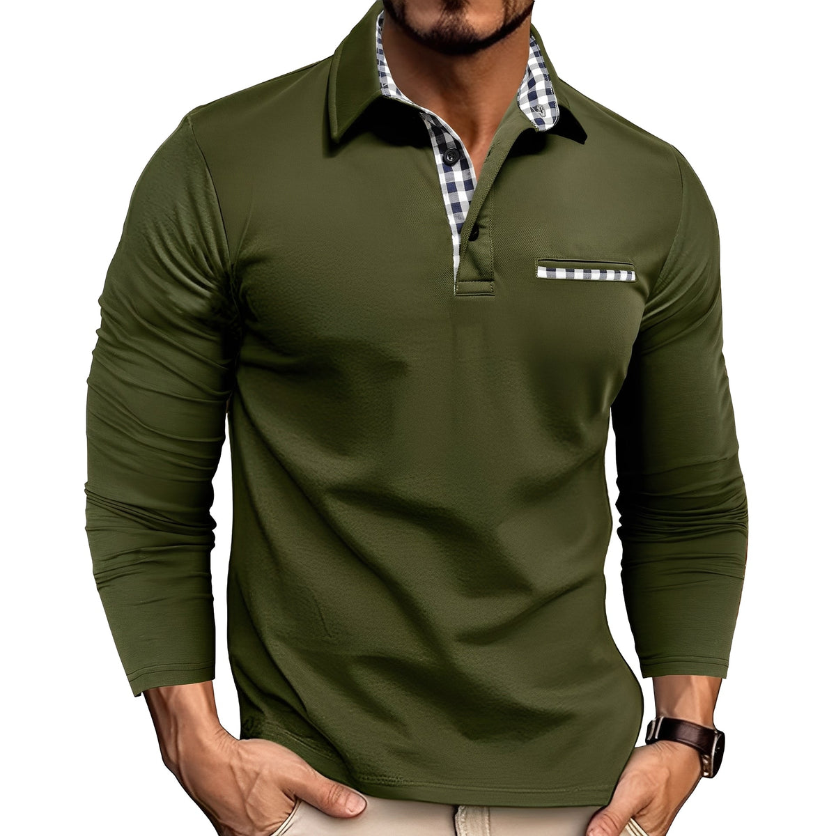 Charel - T-shirt à manches longues robuste