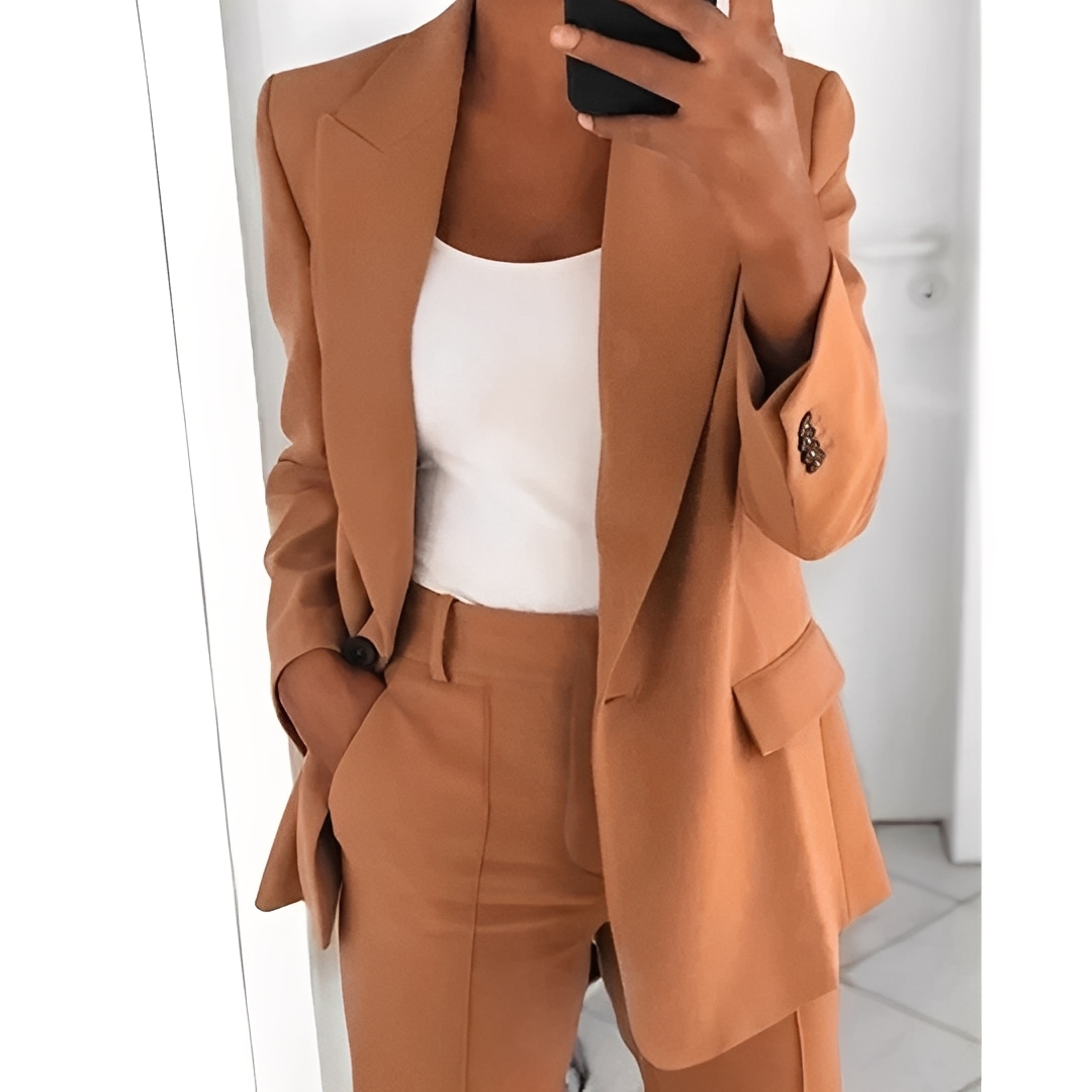 Alexes - Ensemble blazer et pantalon pour femmes
