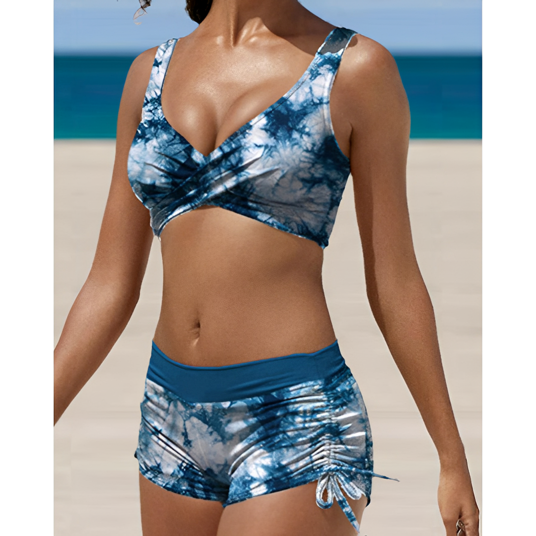 Reina – Bikini Taille Haute Chic