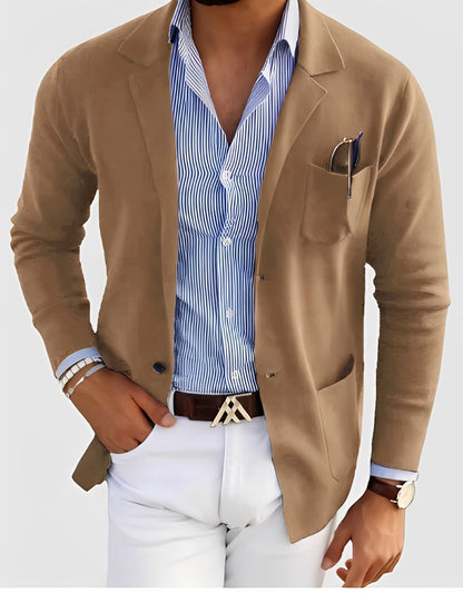 Giffard - Veste chic en laine à double boutonnage pour hommes