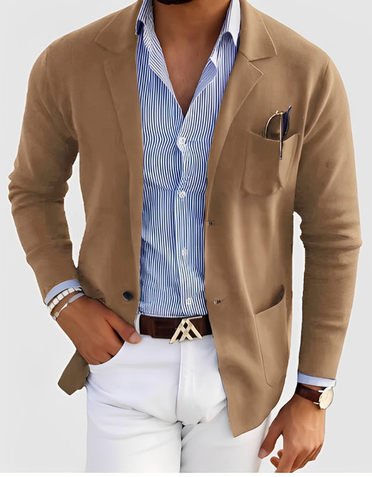 Giffard - Veste chic en laine à double boutonnage pour hommes