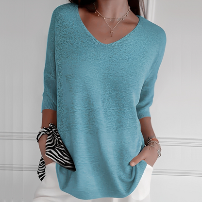 Melody - Loose and elegant sweater for woman