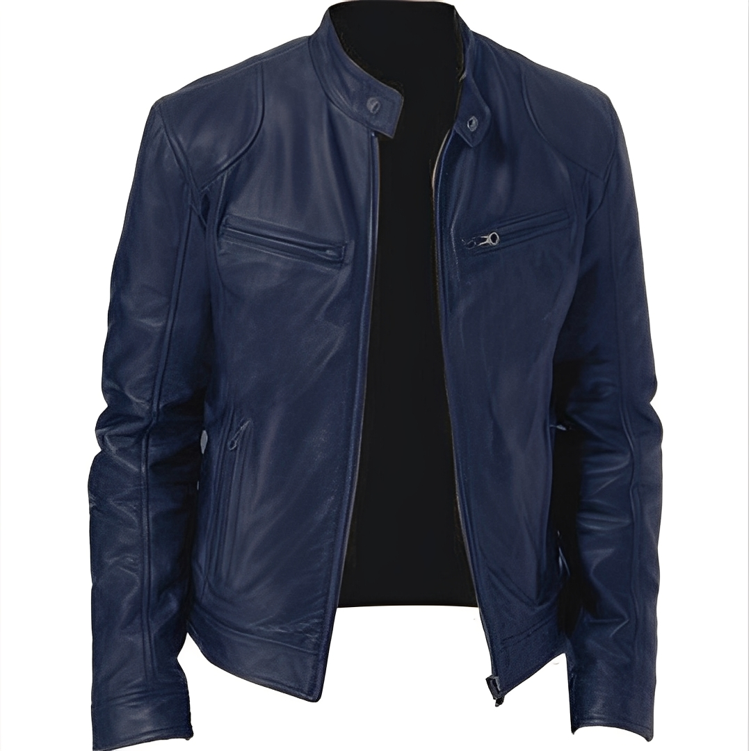 José - Blouson solide avec zip
