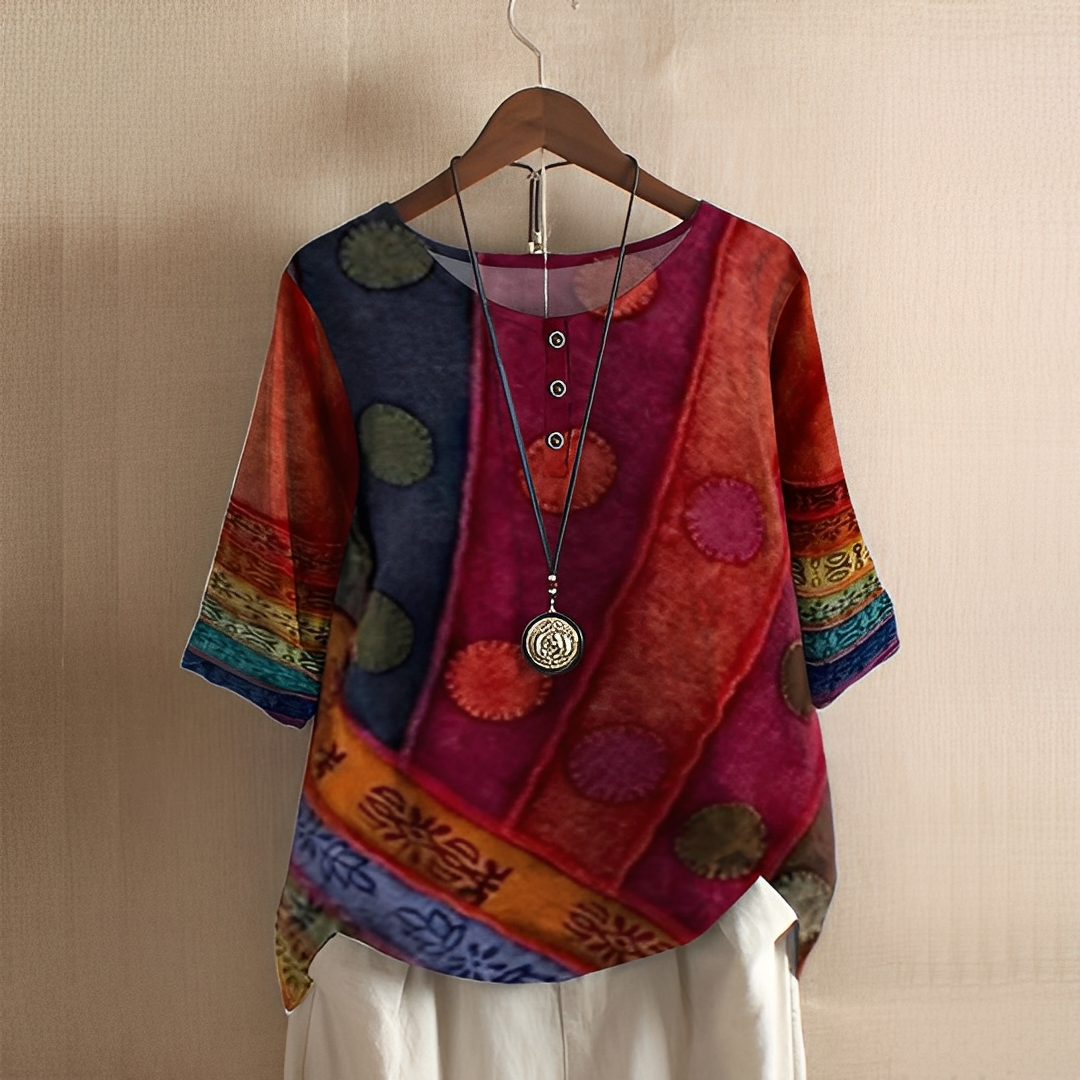 Isaure - Une blouse confortable et douillette pour femmes