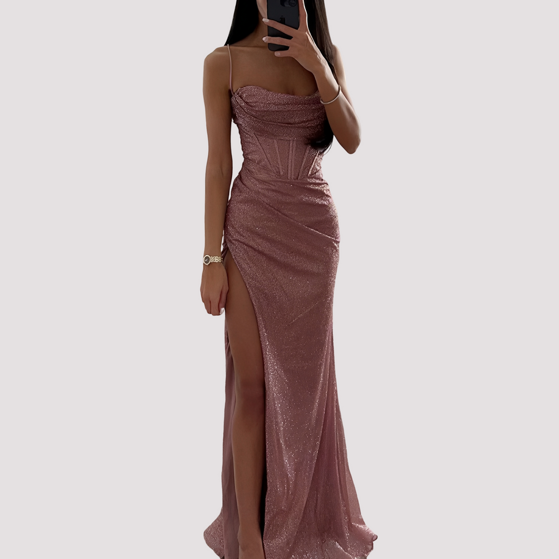 Bonnie - Robe Maxi Élégante avec Fente
